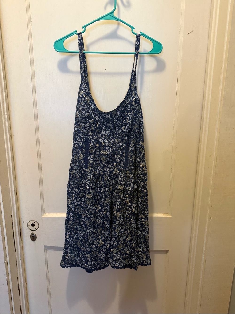 NWT Torrid Lovesick Blue floral dress